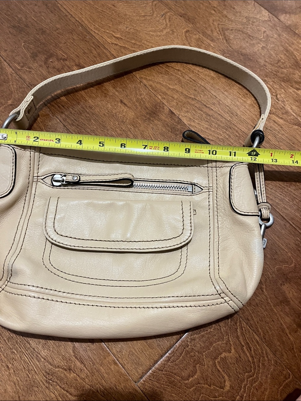 FOSSIL tan leather purse - Picture 9 of 12